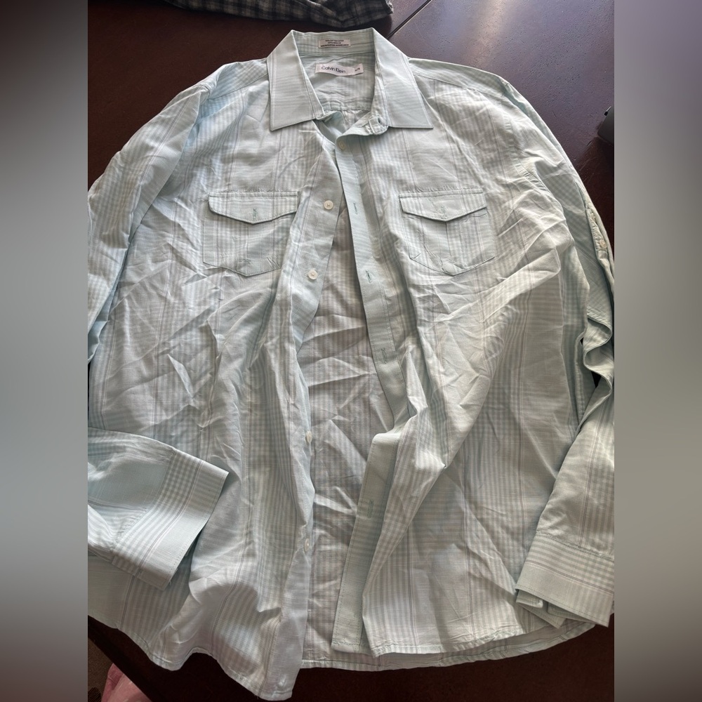 Calvin Klein spring dress shirt